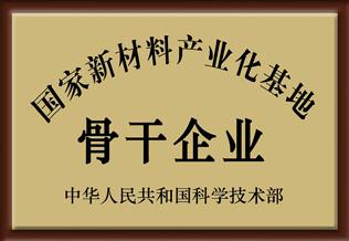 国家新材料产业化基地骨干企业